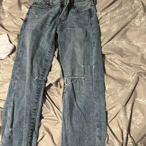 Abercrombie Kids Light Blue Straight Leg Jeans